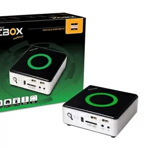 Мини-компьютер PC(mini) Zotac ZBOX nano AD12  ( zboxnano-AD12-BE)