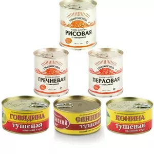 Тушенка пр-во Россия,  продам.