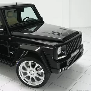 Элитный автомобиль  Mercedes-Benz G55 АМG 2013 белого/черного цвета с 