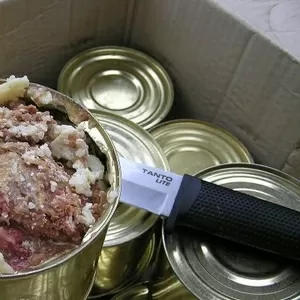 Тушенка говяжья из Украины,  мясо 