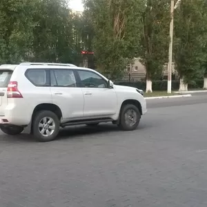 Toyota Prado 2014 г. свадебные картежи.