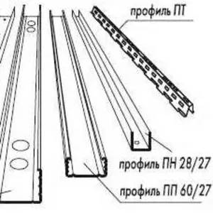 Профиль строительный (стеновой,  потолочный)