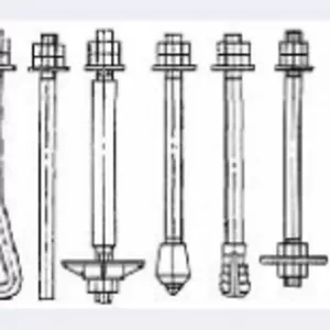 Болты фундаментные (анкерные болты) ГОСТ 24379.1-80 