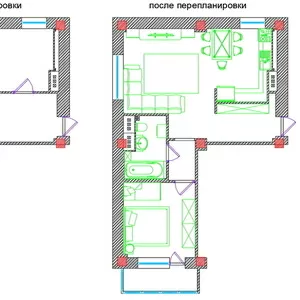 2-х комнатная квартира в кирпичном доме,  Алматы,  11 микрорайон