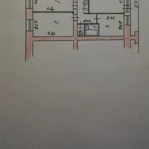 4-хкомнатная квартира в 4 микрорайоне,  д.35